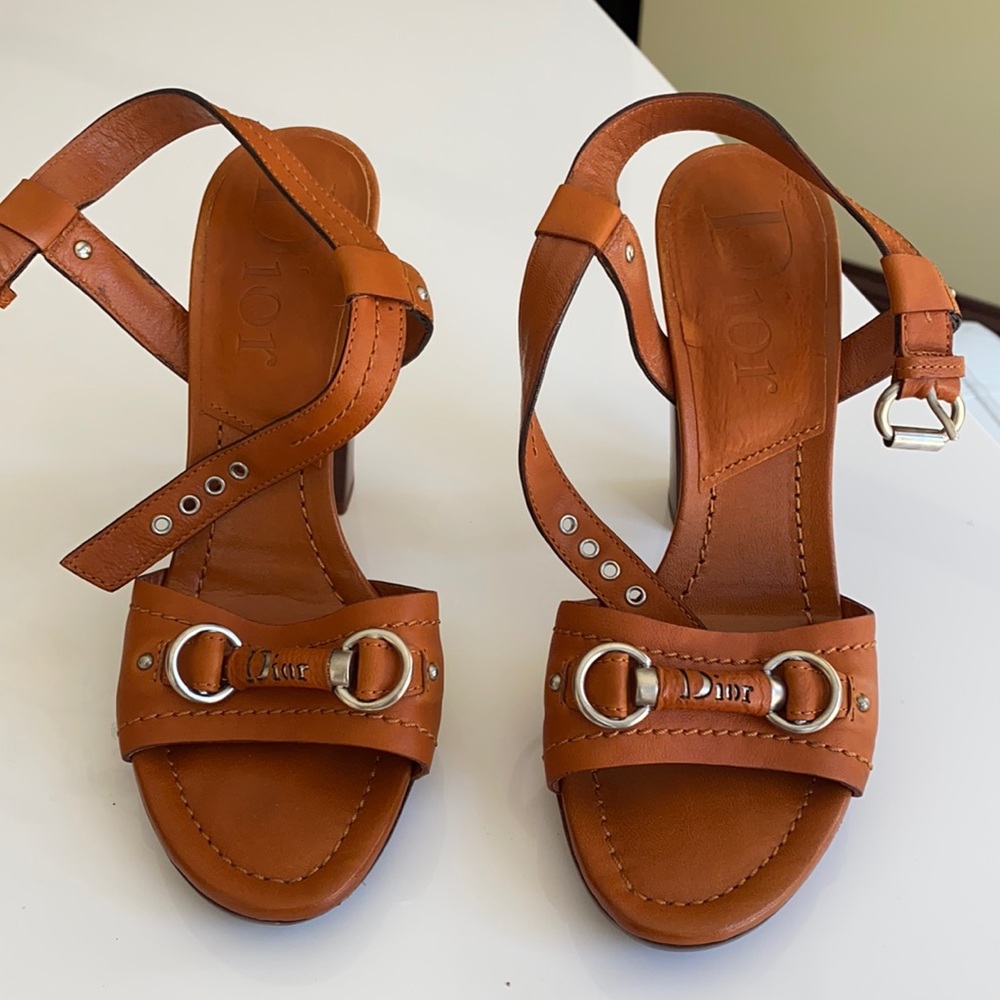 Dior leather shoes